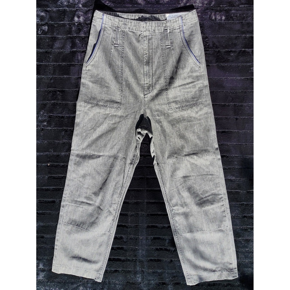Rag & Bone Jean Womens 27 (30x27) Straight Leg Cotton Gray Pants - Picture 3 of 16
